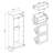 10 Pair Flip Down Shoe Storage