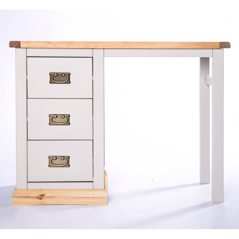 Escamilla Writing Desk, Grey/Wood