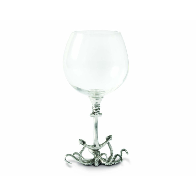 Sea And Shore Handmade White Wine Glass