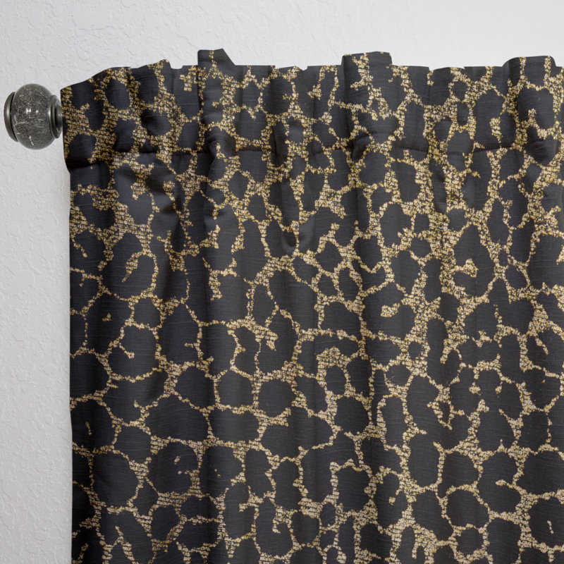 Velvet Room Darkening Single Curtain Panel, 52"W x 120"L