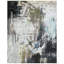Handmade Silk and Wool Abstract Area Rug-70227823
