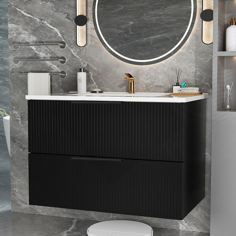 Meuble-lavabo 36 po avec lavabo en céramique