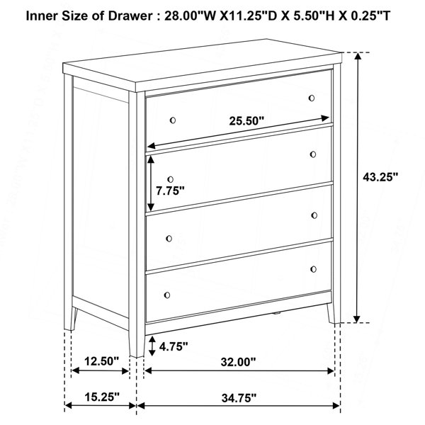 Dimensions du produit