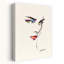 Vibrant Makeup On A Woman's Face by Rafal Kulik - Wrapped Canvas Print-1001046645