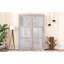 Lit double de couleur grise - lit de conversion et d'optimisation d'espace