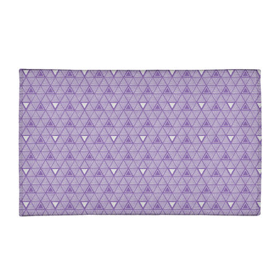 Chenille Geometric Indoor Rug
