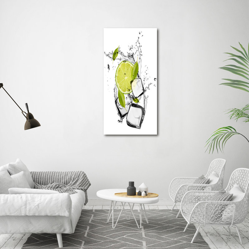 Limonka And Ice - Wrapped Canvas Print