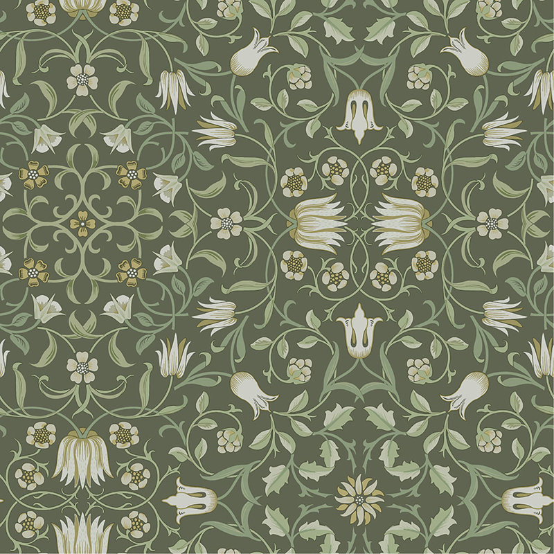 Rouleau de fleurs Arnell, Vert