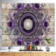 « mauve à motif fractal avec cercles », impression-35109184-35109187