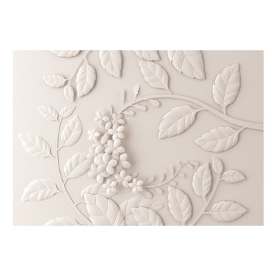 Paper Flowers Paste the Wall Mural