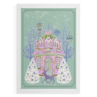 Winter Holidays VI -Canvas Print Only - NOT FRAMED
