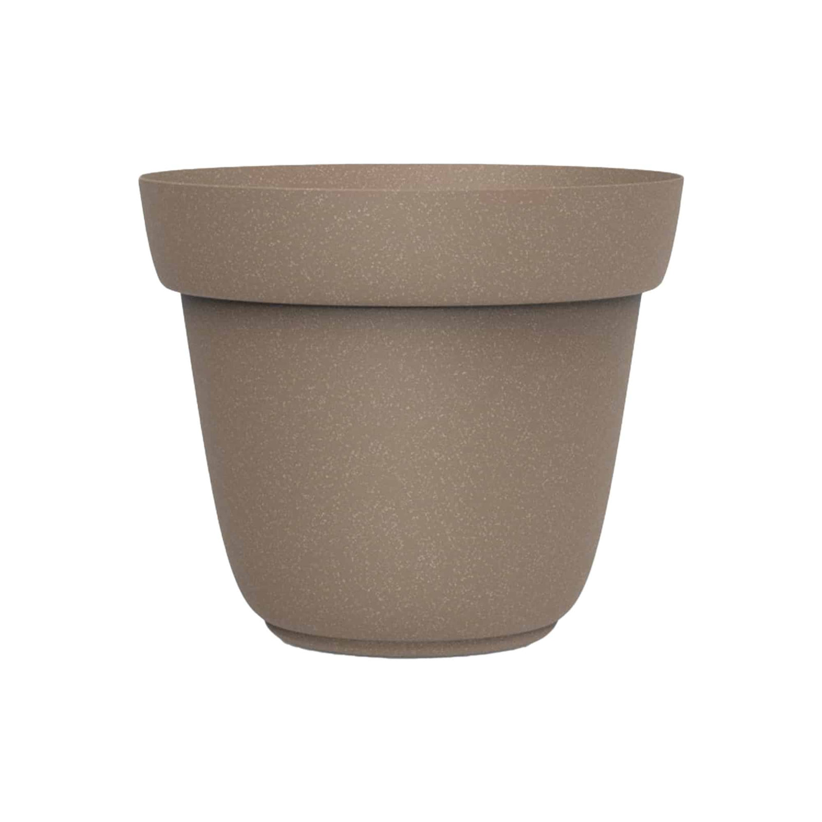 Chloe Circular Positive Recycled Plant Pots, 18" W x 18" L x 15" H, Desert