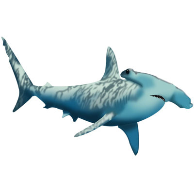 Décalcomanie murale requin océan