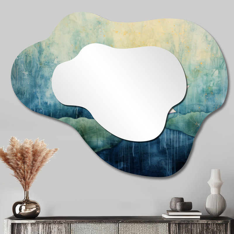Miroir d'appoint Botanical Asymmetric, 27" x 35"