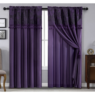 Royale Room Darkening Curtain Pair