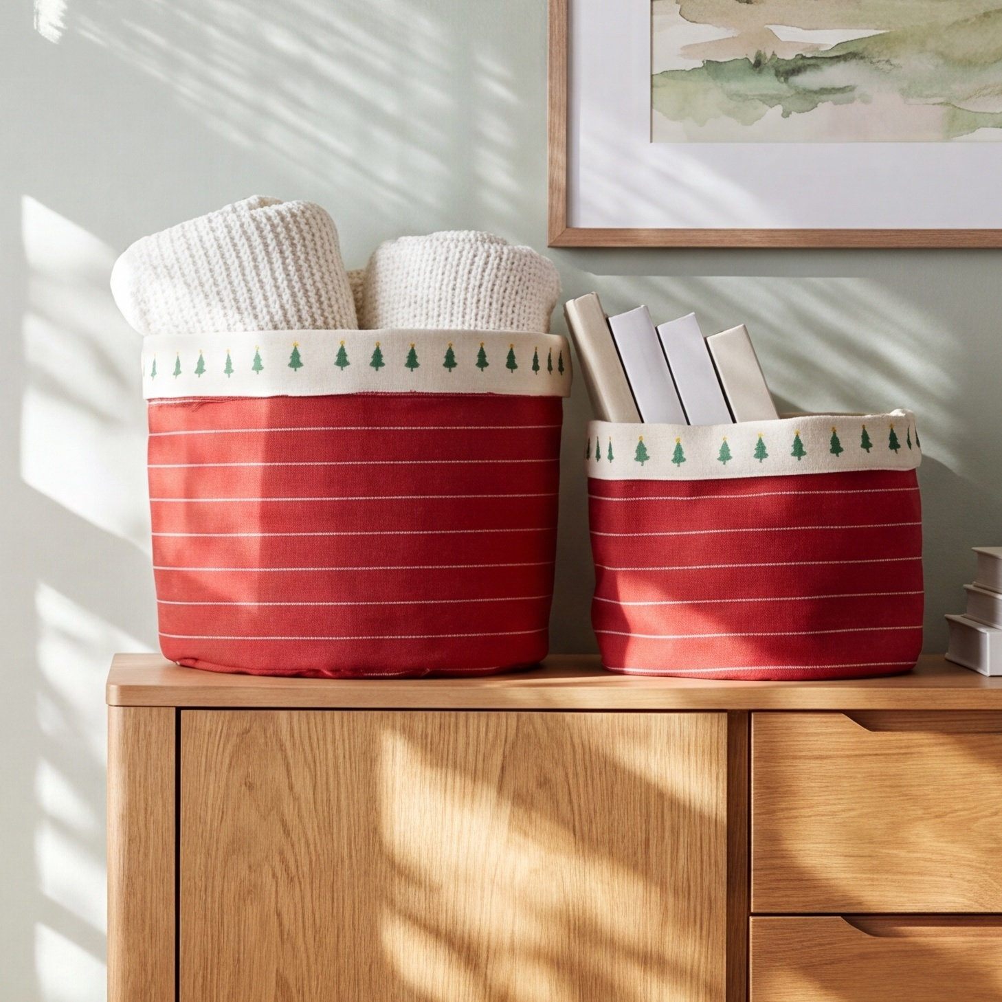 Fabric Tree Pot Cover