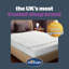 Silentnight Deep Sleep Luxury Wavy Stitch Topper-118219753