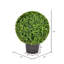 Artificial Green Boxwood Ball.-65745280