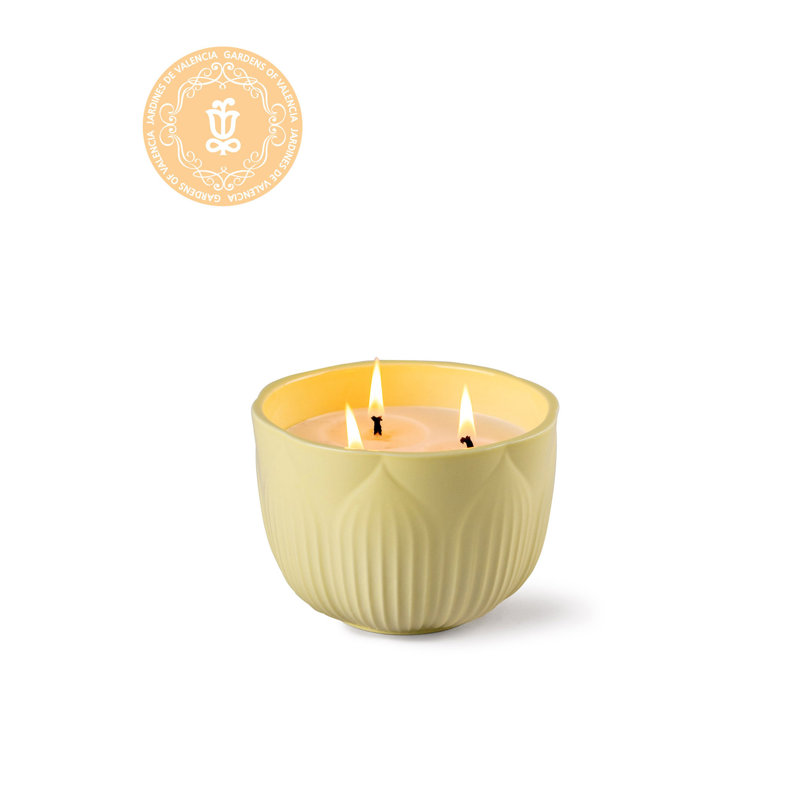 Fleurs Candle. Gardens Of Valencia Scent