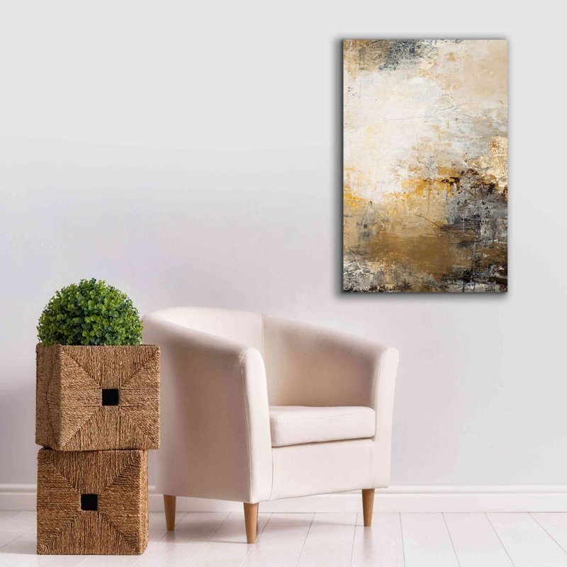 «Milestone 1» par Design Fabrikken, estampe numérique sur toile, H 40 po x l 26 po x P 1,5 po