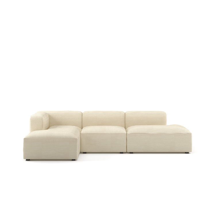 Winnie 3 - Piece Modular Upholstered Chaise L-Sectional