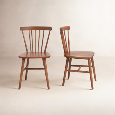 Antoya 17.83'' H Solid Wood Side Chair