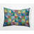 Blue/Purple/Green Geometric