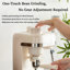 Compact Home Semi-Automatic Espresso & Americano Coffee Machine with Built-in Grinder