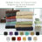 Willow 8 Pieces Towel Set – 100% Combed Cotton, Premium Quality 630 GSM, Linen, Ultra-Soft & Highly Absorbent (2 Bath, 2 Hand, 4 Wash Towels set)-50988550-50988665