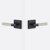 Aspra Square Privacy Rosett, Straight Knurled Grip