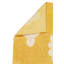 Hand Knotted Cotton Abstract Area Rug in Yellow/White