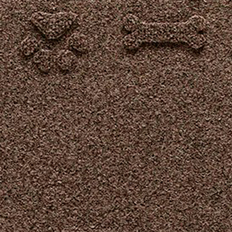 Tapis pour animaux intérieur et extérieur 22 po x 33 po WaterHog® Drool Hog Paws and Bones, Oui, Brun foncé