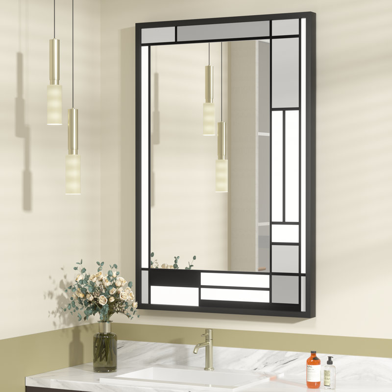 Romilly Metal Mirror, Plain, 36" x 24"