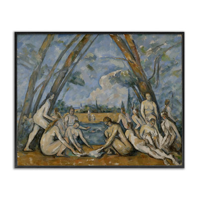 Classic Cezanne Large Bathers Giclee Art by one1000paintings