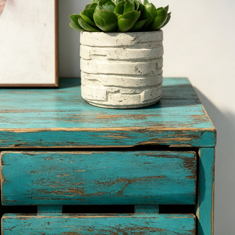 Commodes décoratives , Bleu
