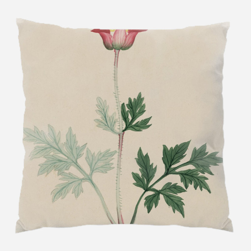 Coussin rétro Alloway, Microsuède, Intérieur