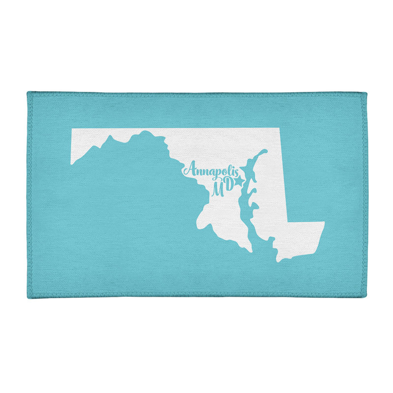 Tapis de poly-chenille en polyester annapolis maryland, Rectangle 3 pi x 5 pi