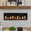 Highmark Luxe Virtual LCD Wall Mount Smart Electric Fireplace - Remote Control & Adjustable Multi-Color Flame-150044187