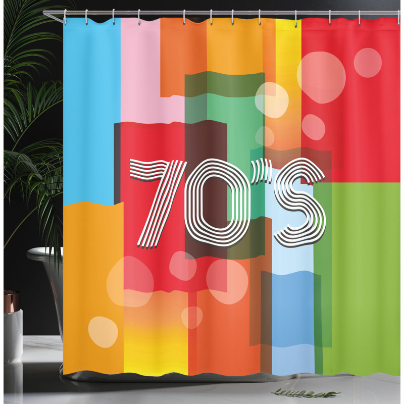 Rideau de douche Ambesonne, H 70 po x l 69 po