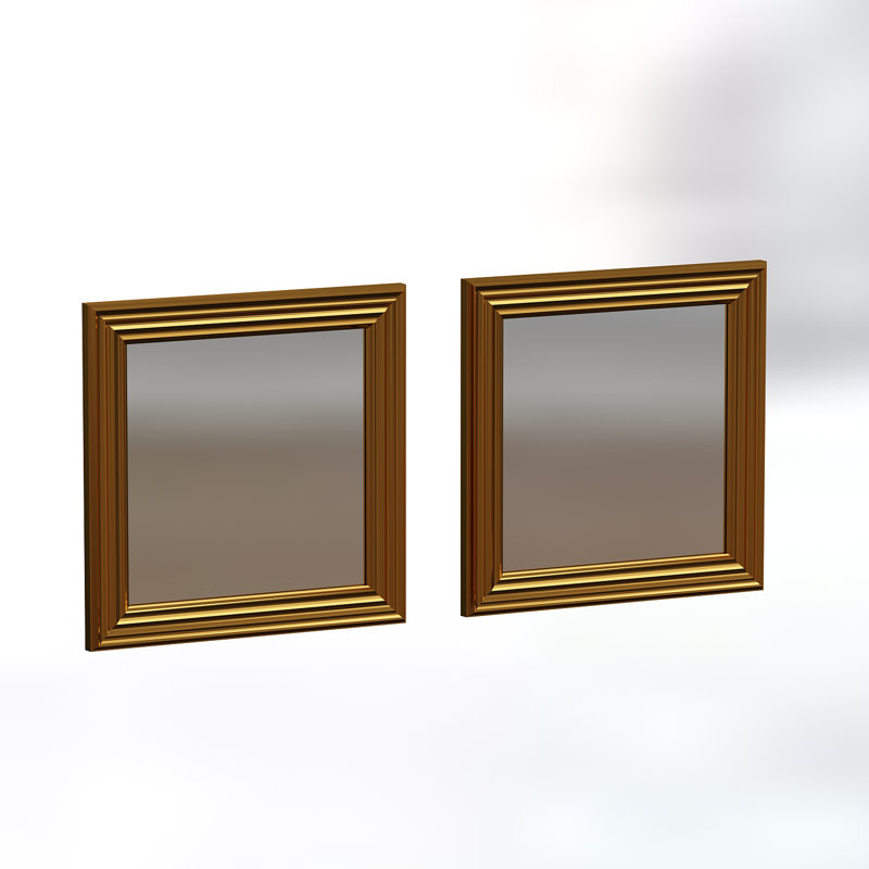 Christopher Plastic Flat Mirror