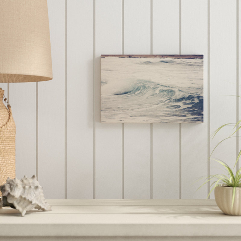 « ocean wave 2 », photographie sur toile, H 8 po x l 12 po