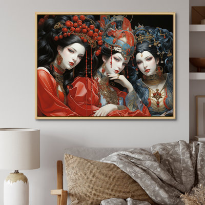 Japon Art Kabuki Theatre III - Japanese Wall Art Living Room