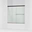 Revel 59.63'' x 55.5'' Double Sliding Bath Door with CleanCoat® Technology-1318812141-1248179898