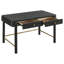 Coiffeuse 2 tiroirs Maxine - noir-111570953