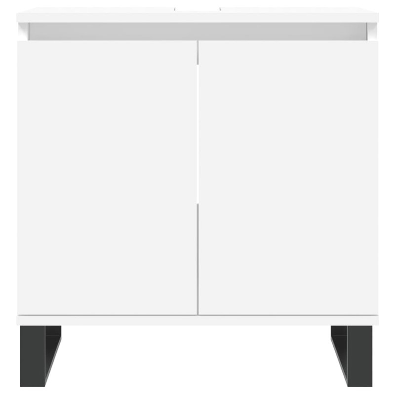Mariapaula Floor Mounted Bathroom Cabinet, White