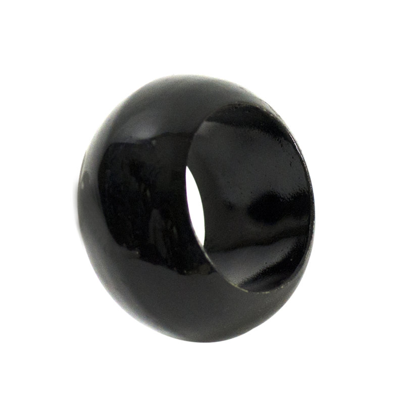 Rond de serviette, Noir