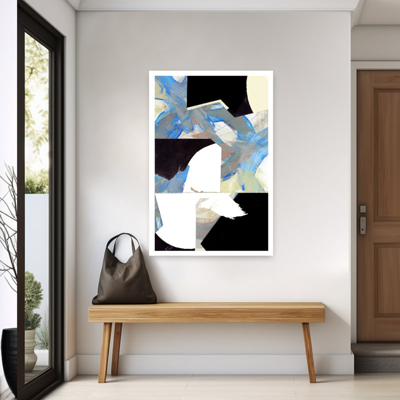 Art contemporain contemporain abstrait, H 60 po x l 40 po