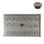 Base de douche en acrylique noir lustré avec drain central 60 po x 36 po Streamline NT-2244-60BL-CR, drain inclus