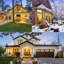 Charlesetta Matte Black Integrated LED Outdoor Sconce