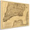 «1776 Plan of New York City Map», art mural sur papier
